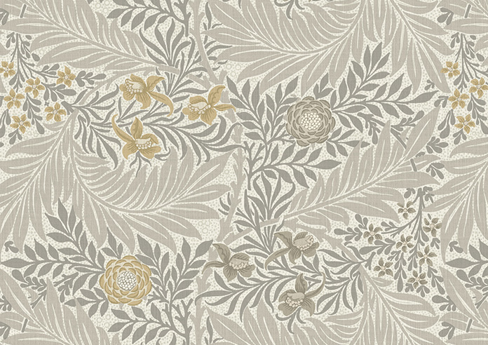 William Morris At Home Larkspur, Flint - Made to Measure Curtains - Image 8